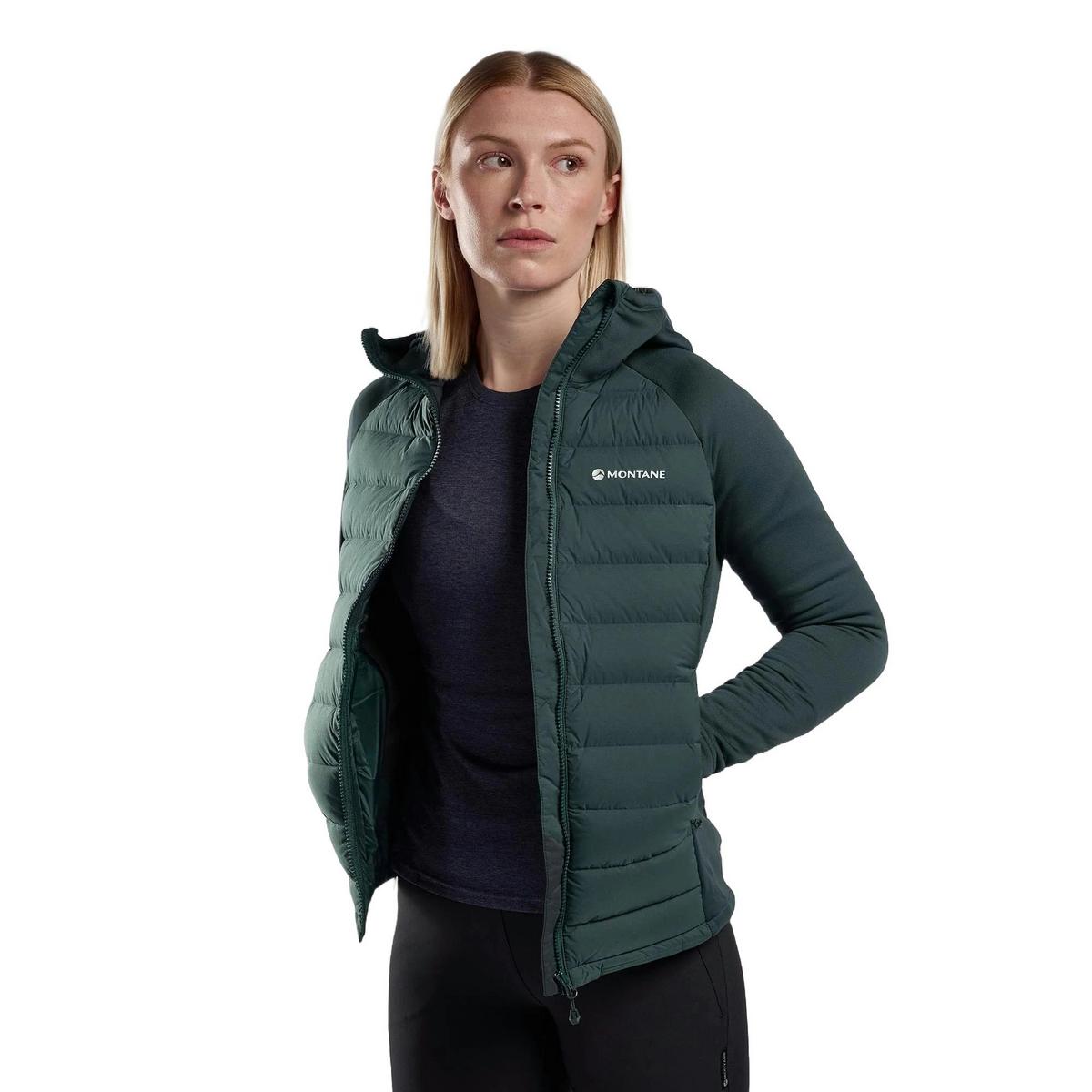 Montane Women's Composite Down Hoodie - Green