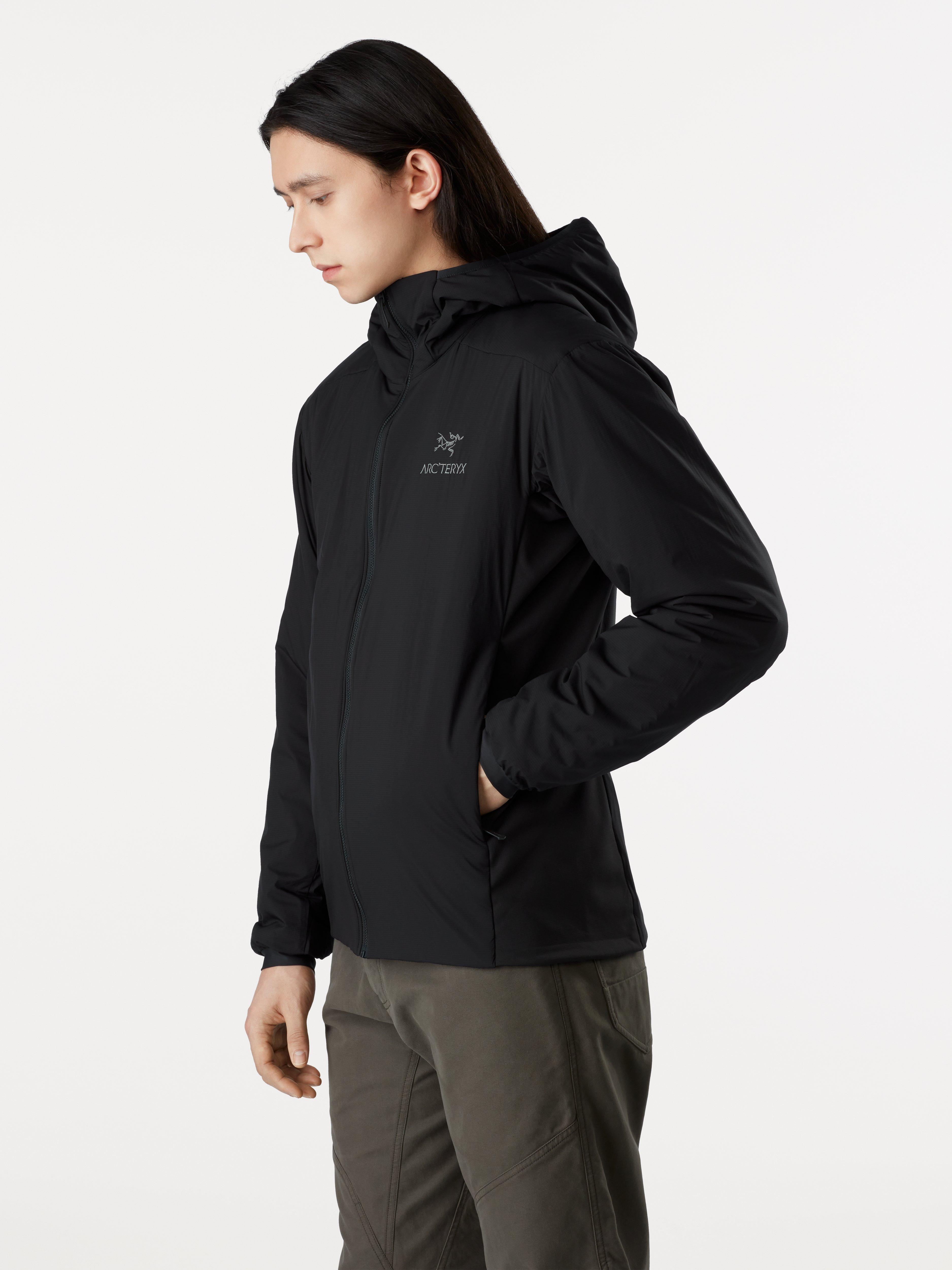 ARC'TERYX Atom AR Hoody M ブラック リフレクトロゴ