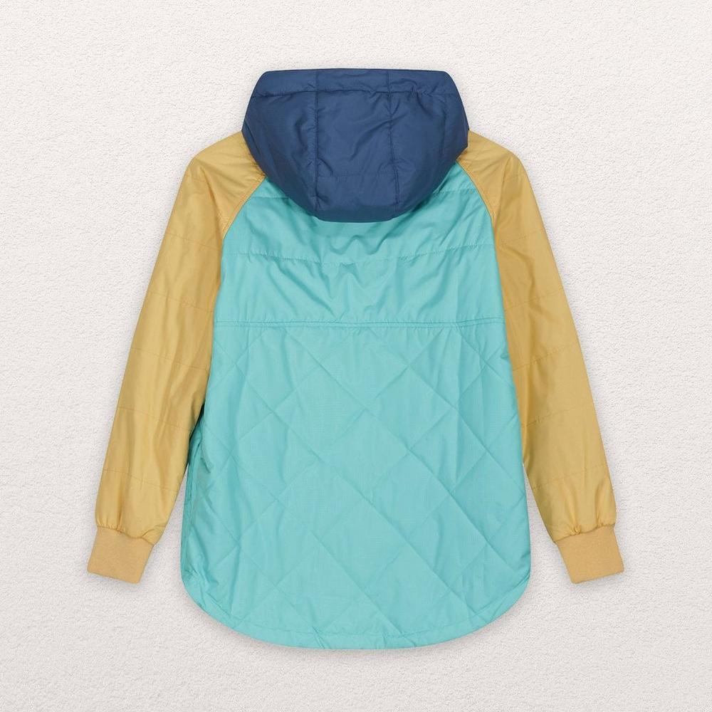 Passenger Women's Ocean Insulated Half Zip Jacket - Blue Turquoise