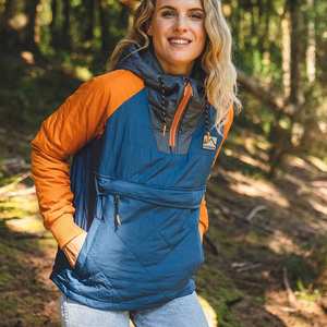 Women's Ocean Insulated Half Zip Jacket - Ensign Blue