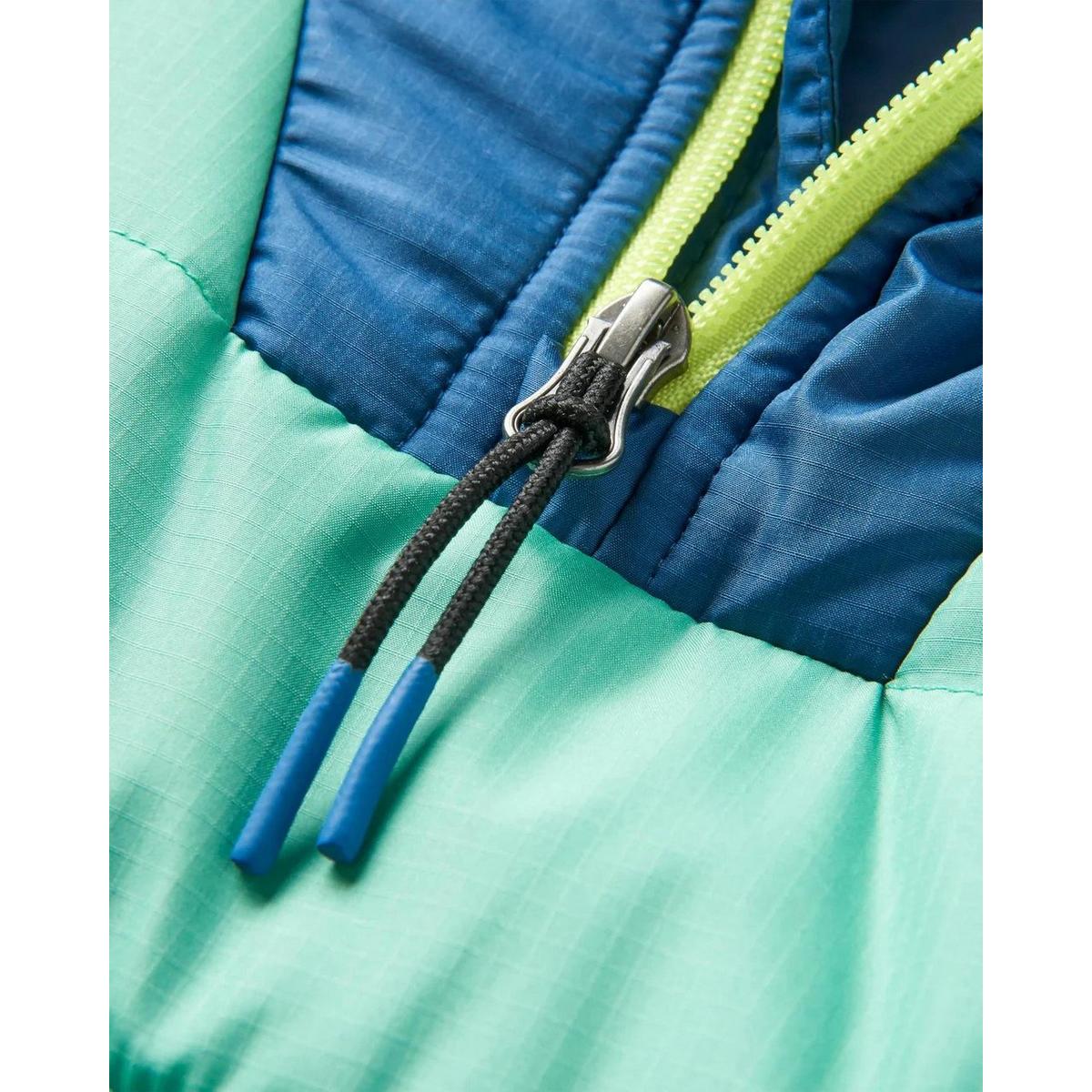 Passenger Women's Ocean Insulated 1/2 Zip Jacket - Green / Blue