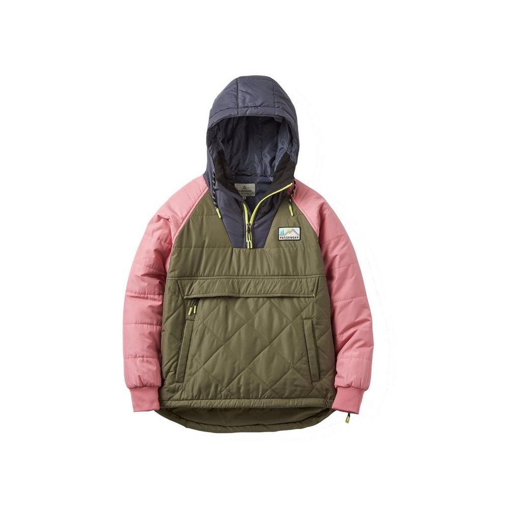 Passenger Women's Ocean Insulated 1/2 Zip Jacket - Green