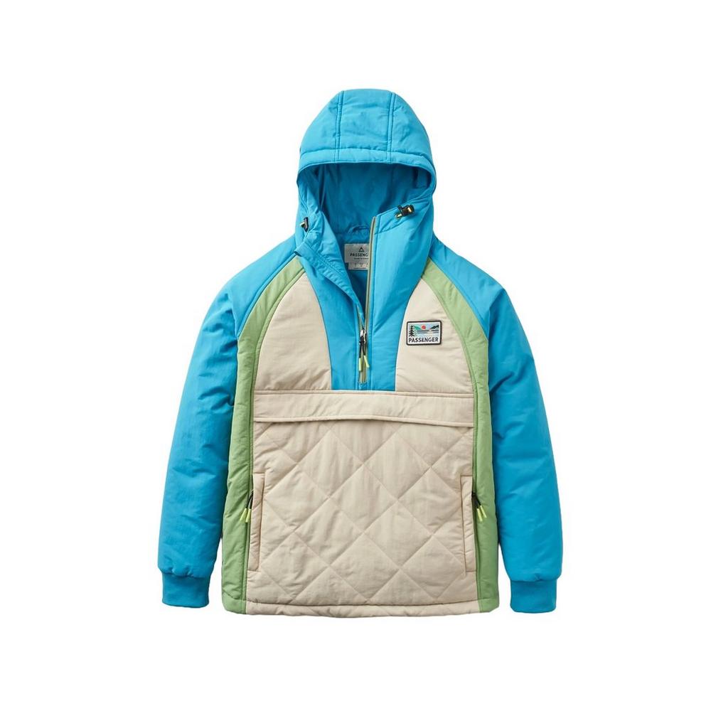 Passenger Women's Ocean Insulated 1/2 Zip Jacket - Blue