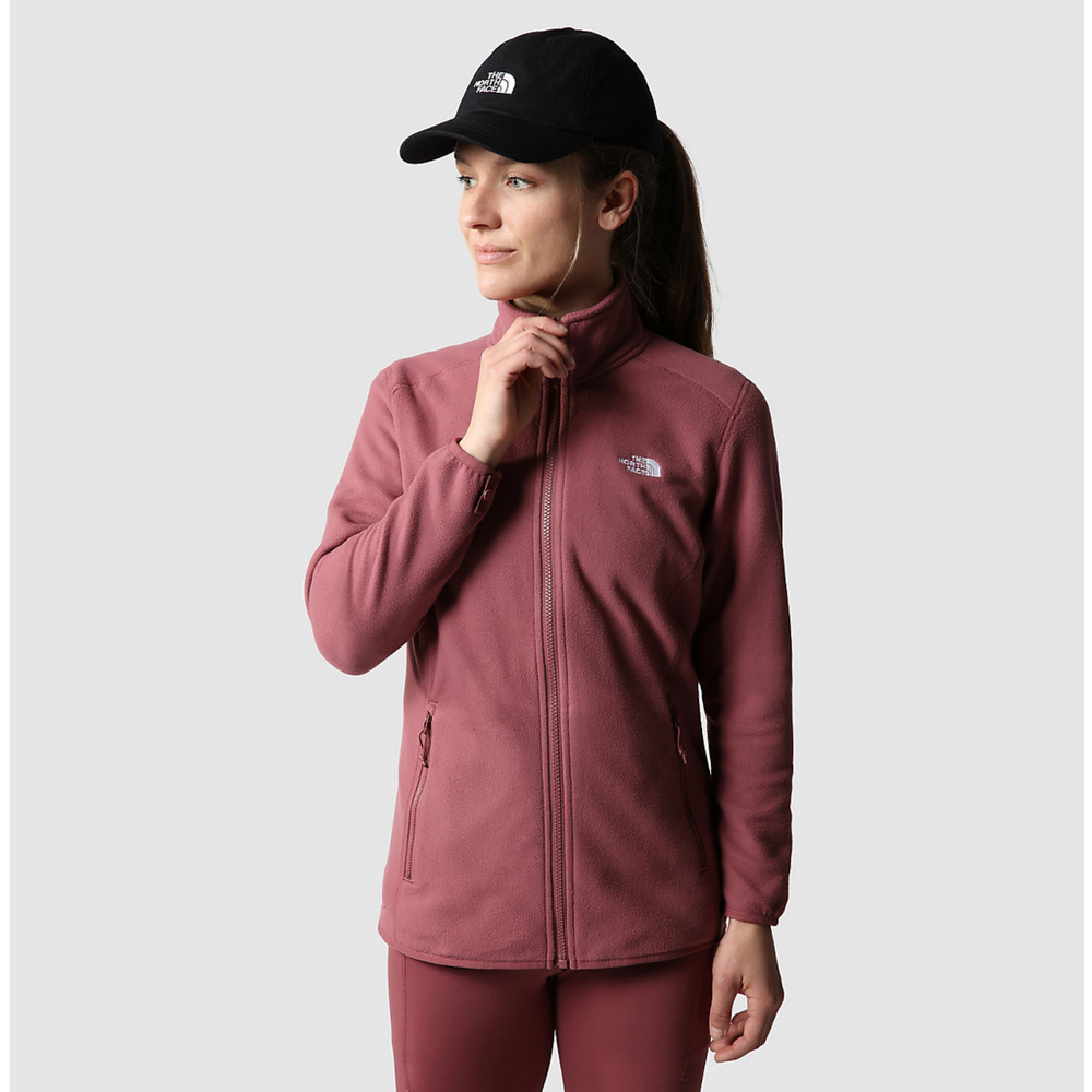 The North Face Women's 100 Glacier Full Zip Fleece Wild Ginger, Women's  Fleece