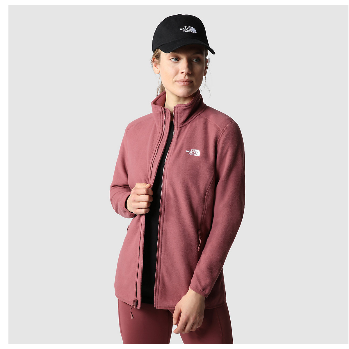 North face glacier online full zip