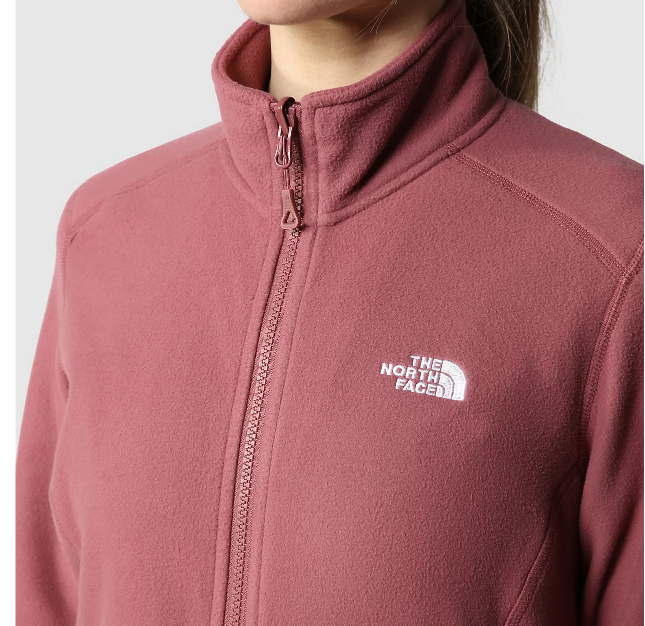 North face women's outlet 100 glacier full zip