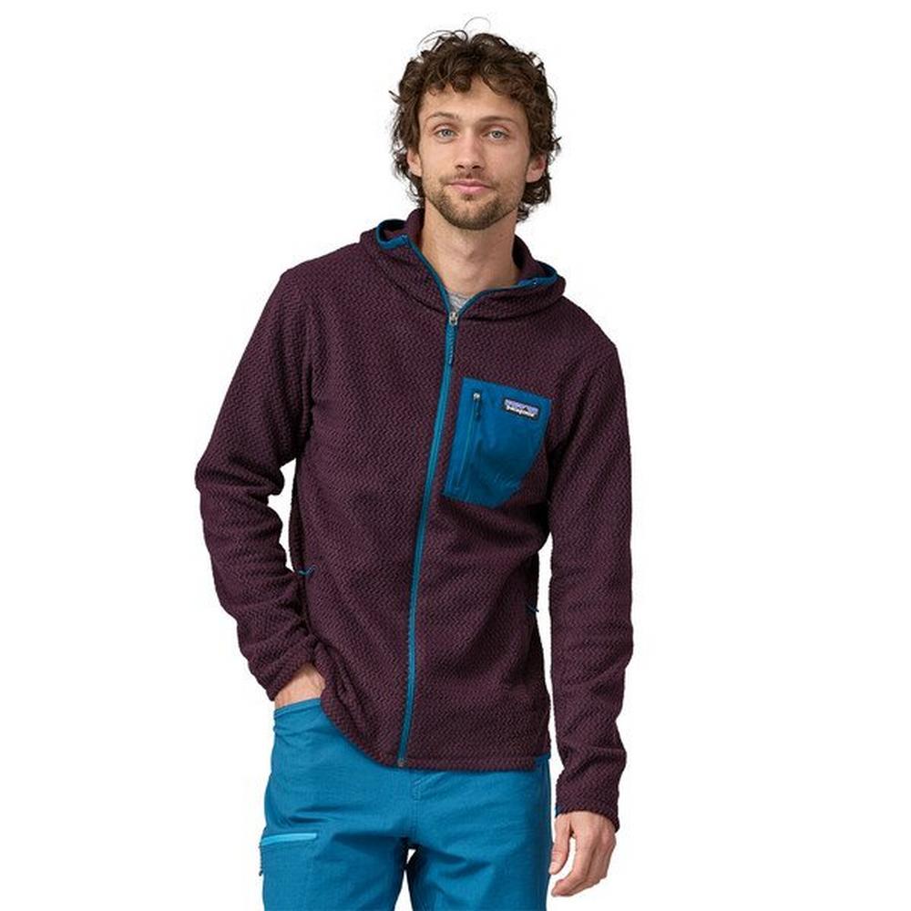 Patagonia Men's R1 Air Full-Zip Hoody - Purple