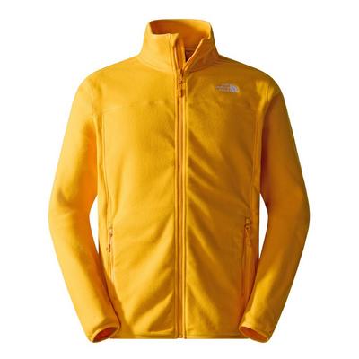 The North Face Men's 100 Glacier Full Zip Fleece - Yellow