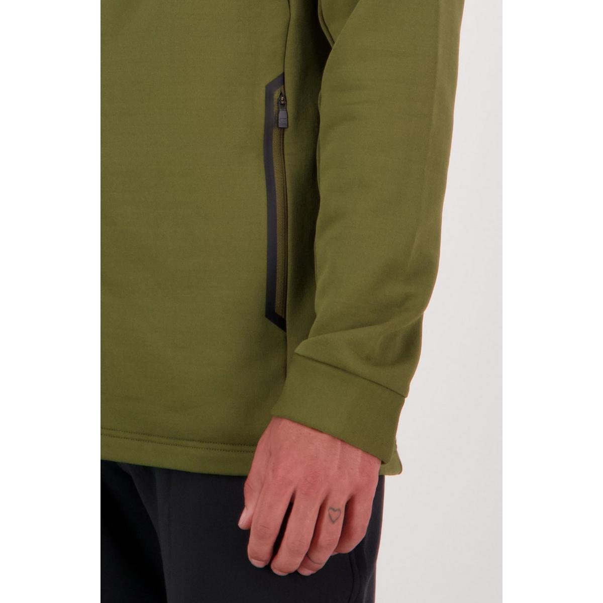 Mons Royale Men's Arcadia Merino Fleece Jacket -  Green