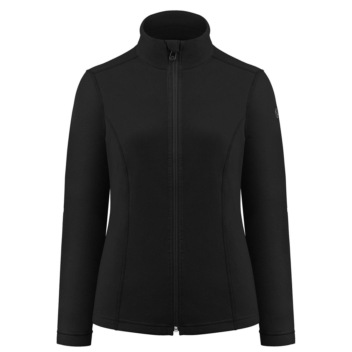 Poivre Blanc Women's Micro Fleece Jacket - Black