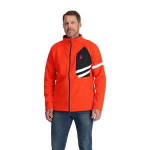  Men's Wengen Bandit Fleece Jacket - Twisted Orange