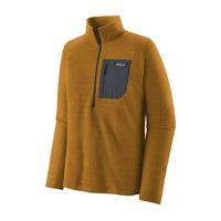  Men's R1 Air Zip Neck Fleece - Brown