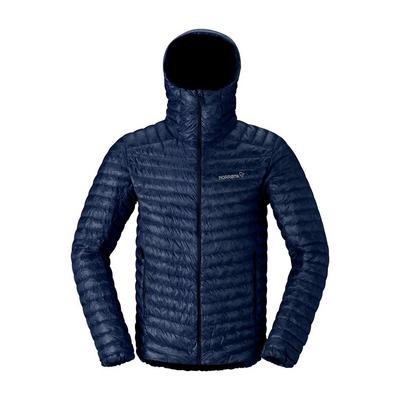 Norrona Men's Trollveggen SL Down800 Hooded Jacket - Navy
