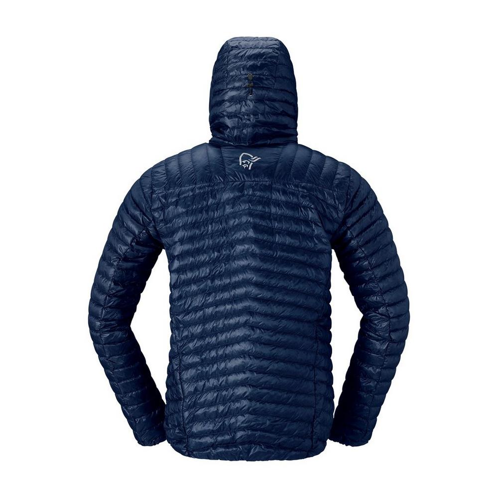 Norrona Men's Trollveggen SL Down800 Hooded Jacket - Navy