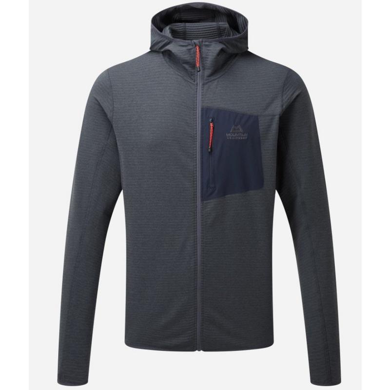 Men's Lumiko Hooded Jacket - Grey
