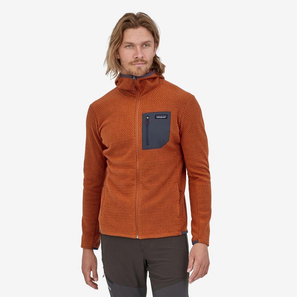 Orange shop patagonia fleece