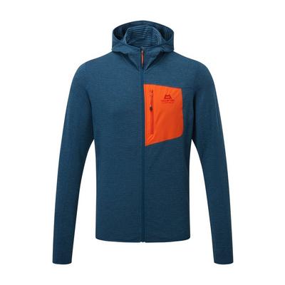 Mountain Equipment Men's Lumiko Hooded Jacket - Blue/Orange
