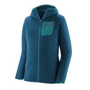 Women's R1 Air Full Zip Hoody - Blue