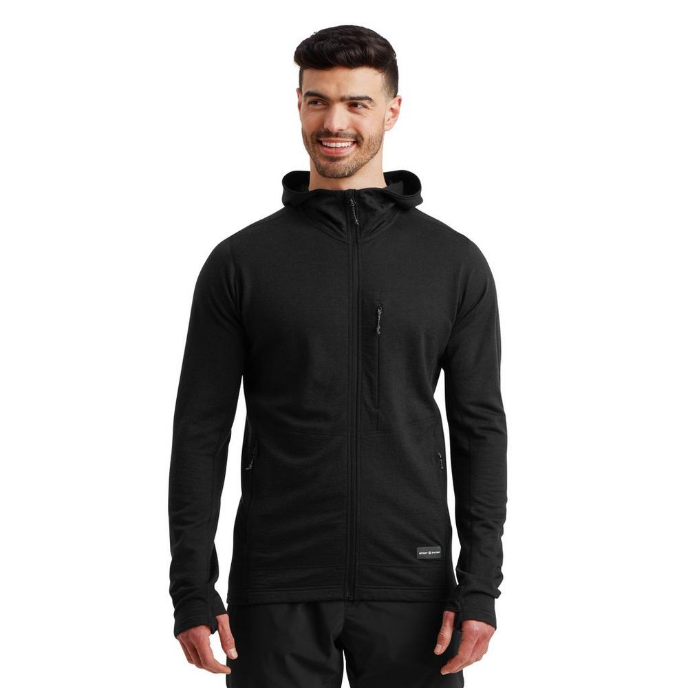 Artilect Men's Quandary Peak Hoodie - Black