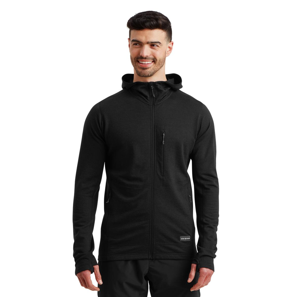 Artilect Men's Quandary Peak Hoodie - Black