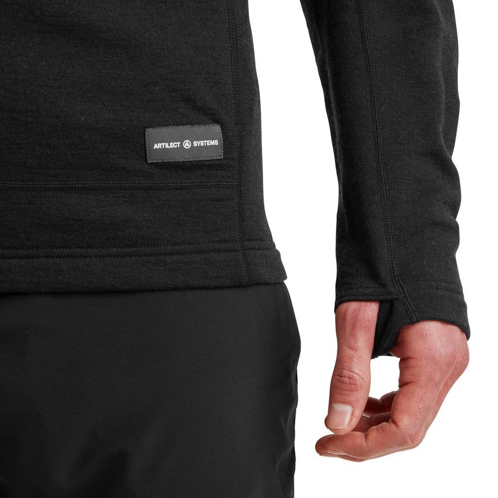 Artilect Men's Quandary Peak Hoodie - Black
