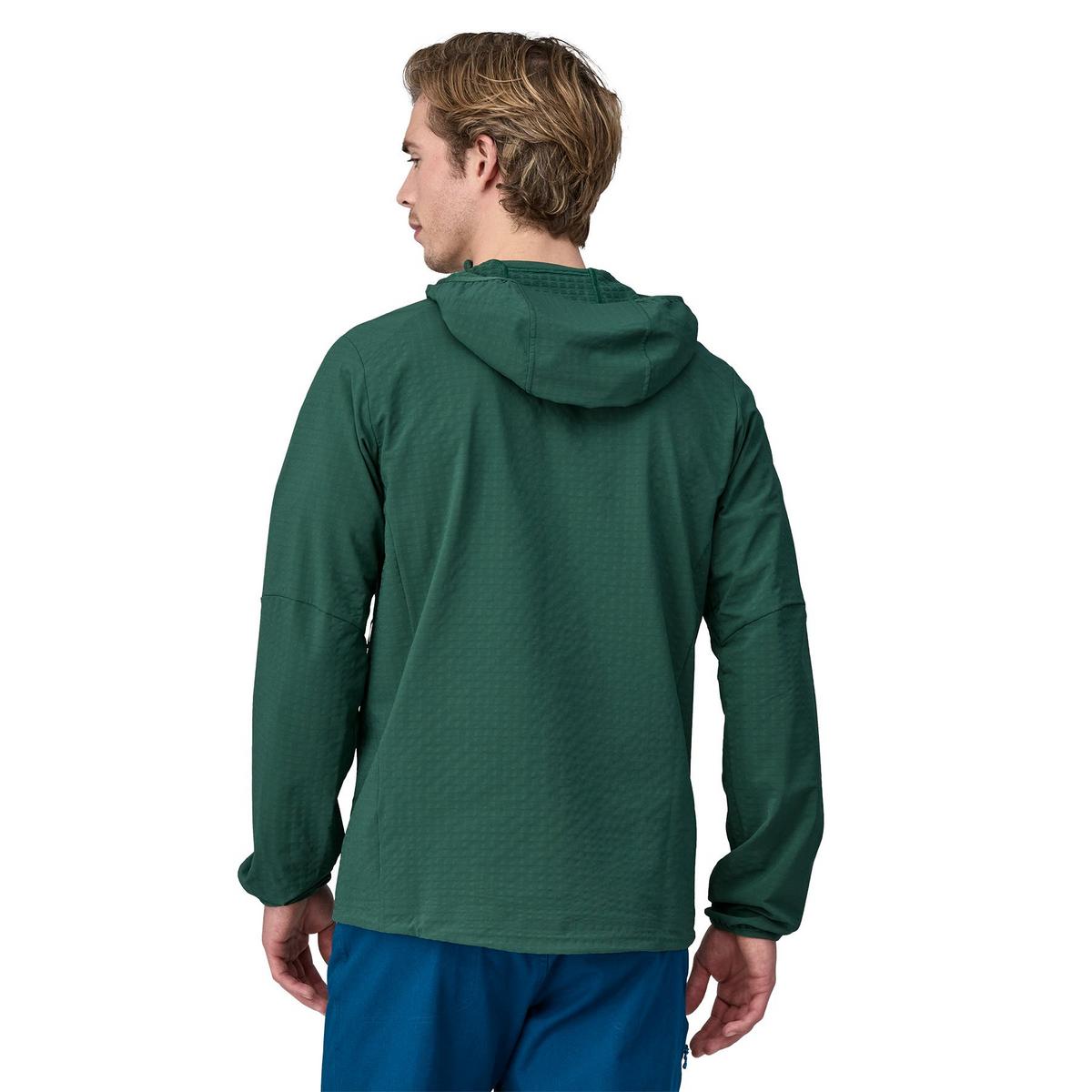 Patagonia r1 hoody textile green online