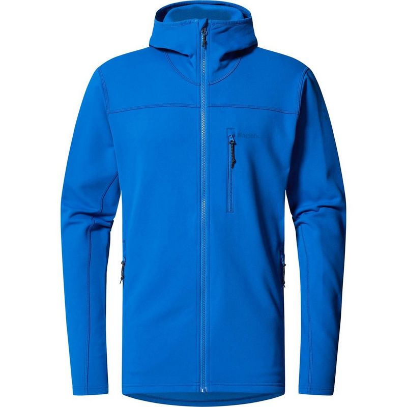 Haglofs Men's Rosson Mid Hooded Fleece - Blue | Tiso