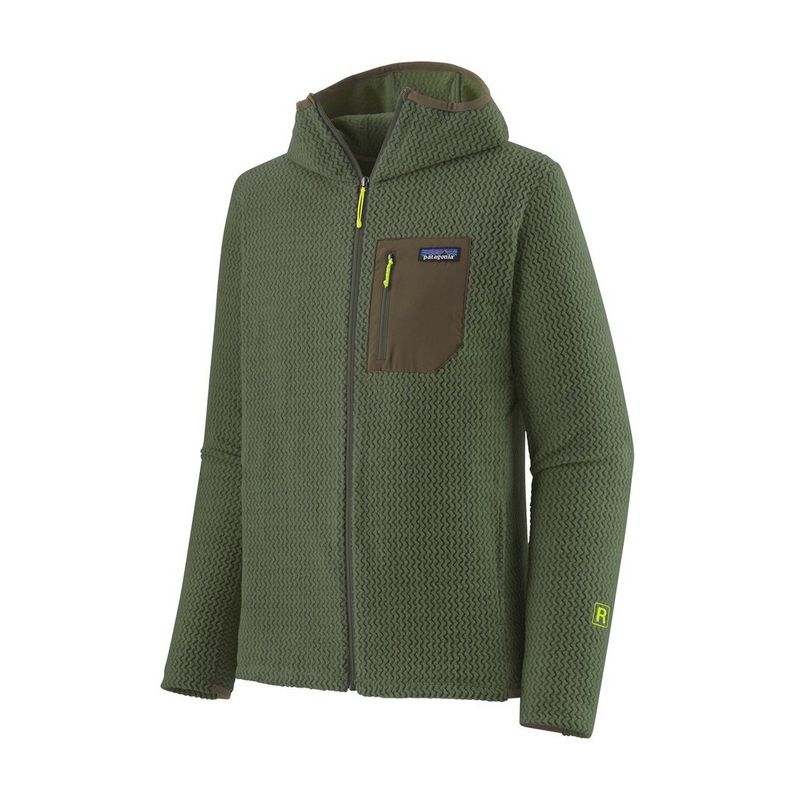 Patagonia Men's R1 Air Full-Zip Hoody Green Tiso