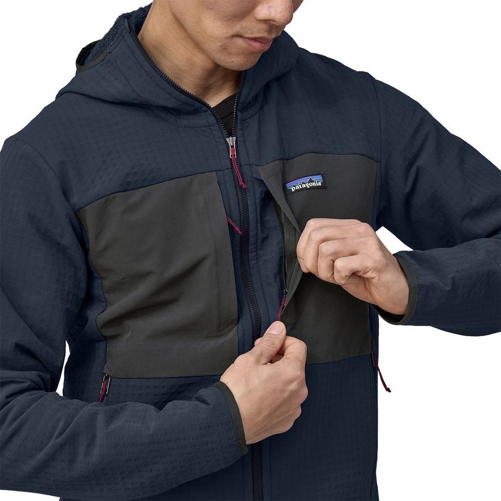 Patagonia Men s R2 TechFace Hoody Navy Tiso