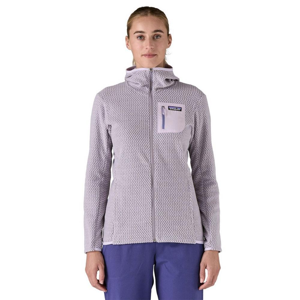 Patagonia Women's Men's R1 Air Full Zip Hoody - Purple