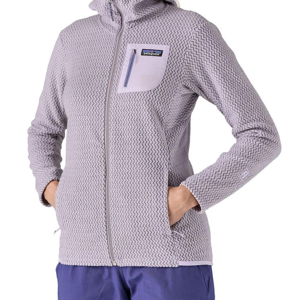Patagonia Women's Men's R1 Air Full Zip Hoody - Purple