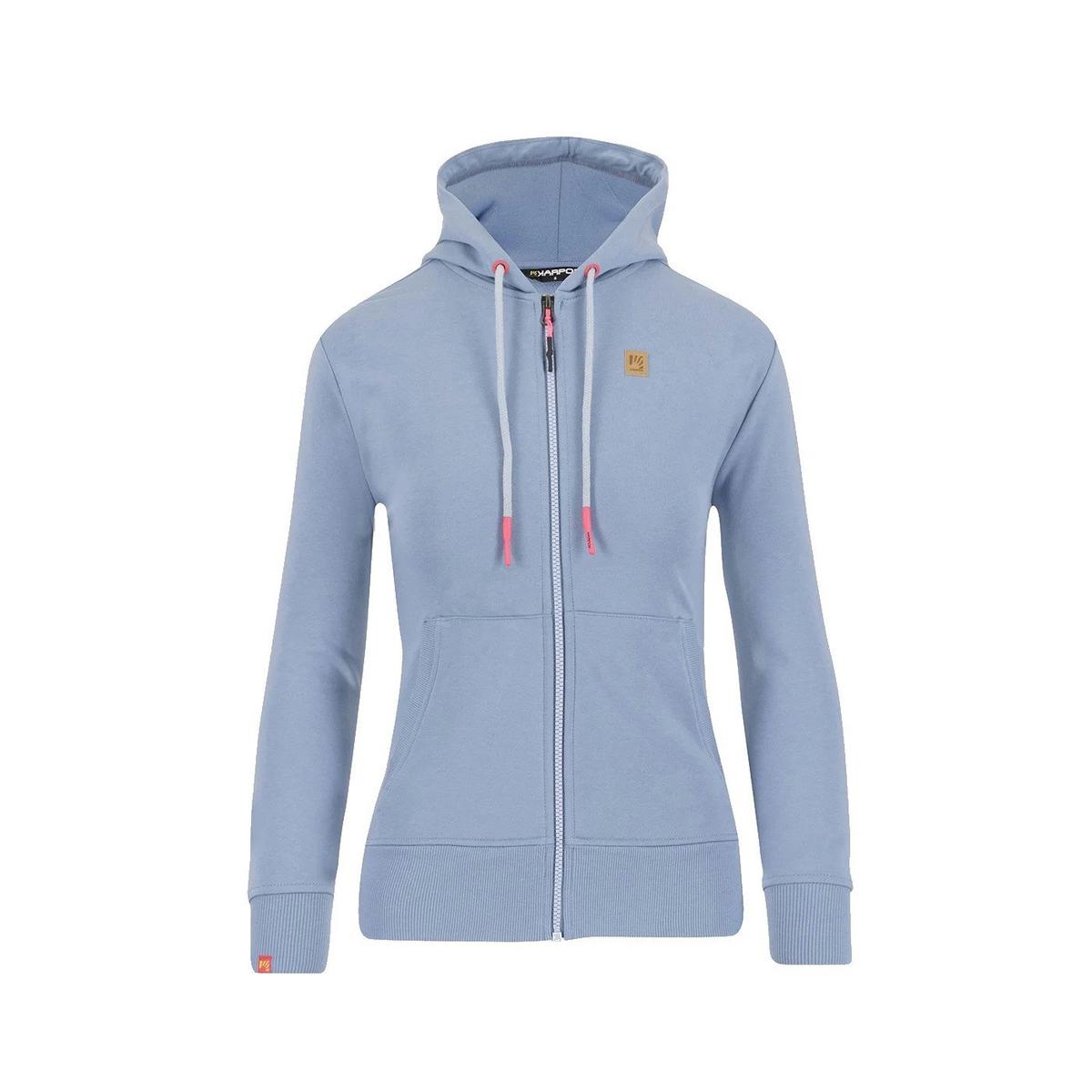 Karpos Women's Volpe Full Zip Hoodie - Blue
