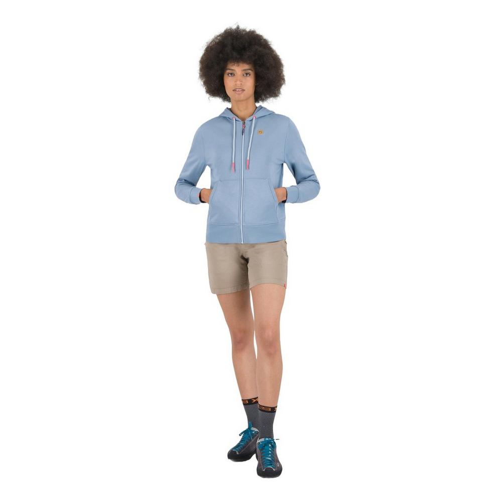 Karpos Women's Volpe Full Zip Hoodie - Blue