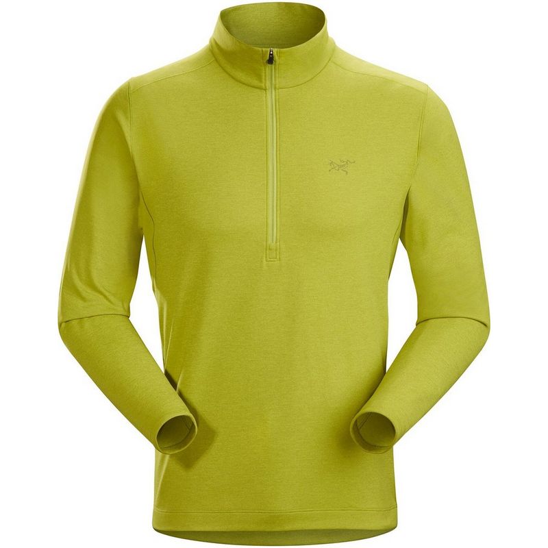 Arc'Teryx - Motus Ar Zip Neck LS - Glade Heather