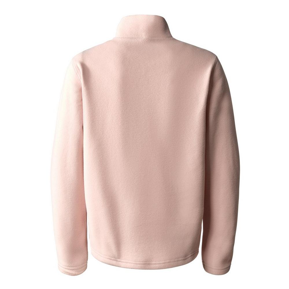 The North Face Teen's Glacier 1/4 Zip Fleece Pink George Fisher
