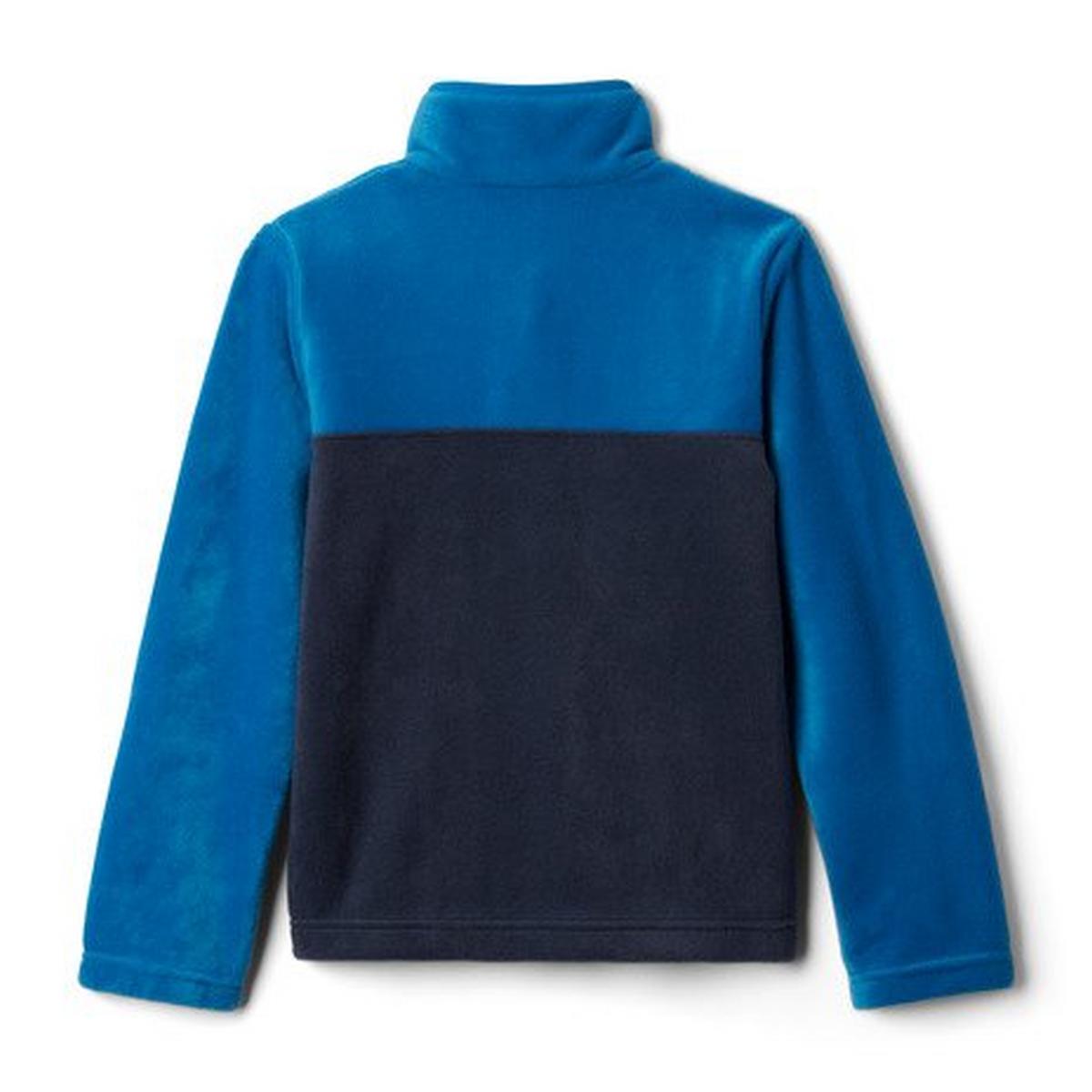 Columbia Kid's Steens Mountain 1/4 Snap Neck Fleece - Blue