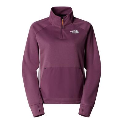 The North Face Women's Mountain Athletics 1/4 Zip Fleece - Purple