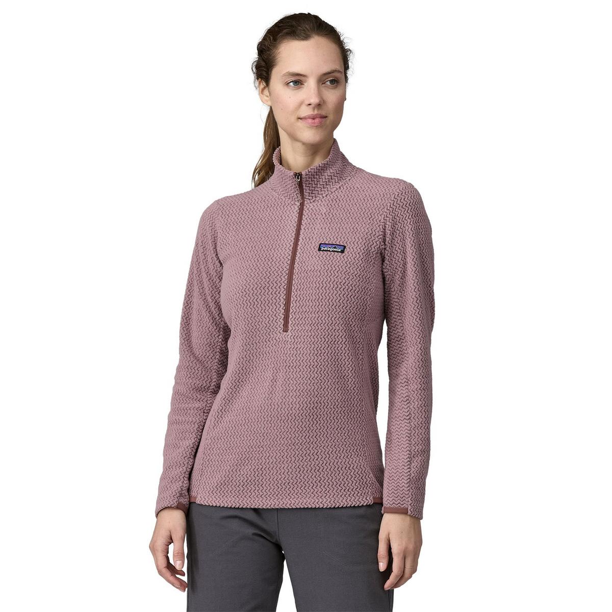 Patagonia Women's R1 Air Zip Neck Fleece - Pink