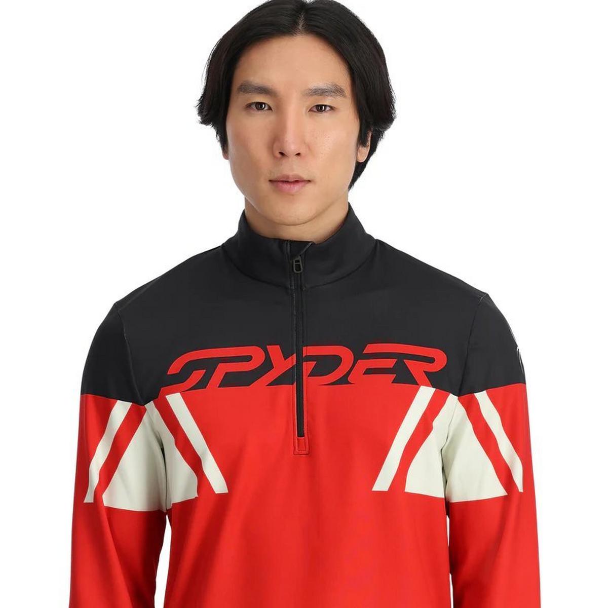 Spyder Men's Podium 1/2 Zip Fleece - Red