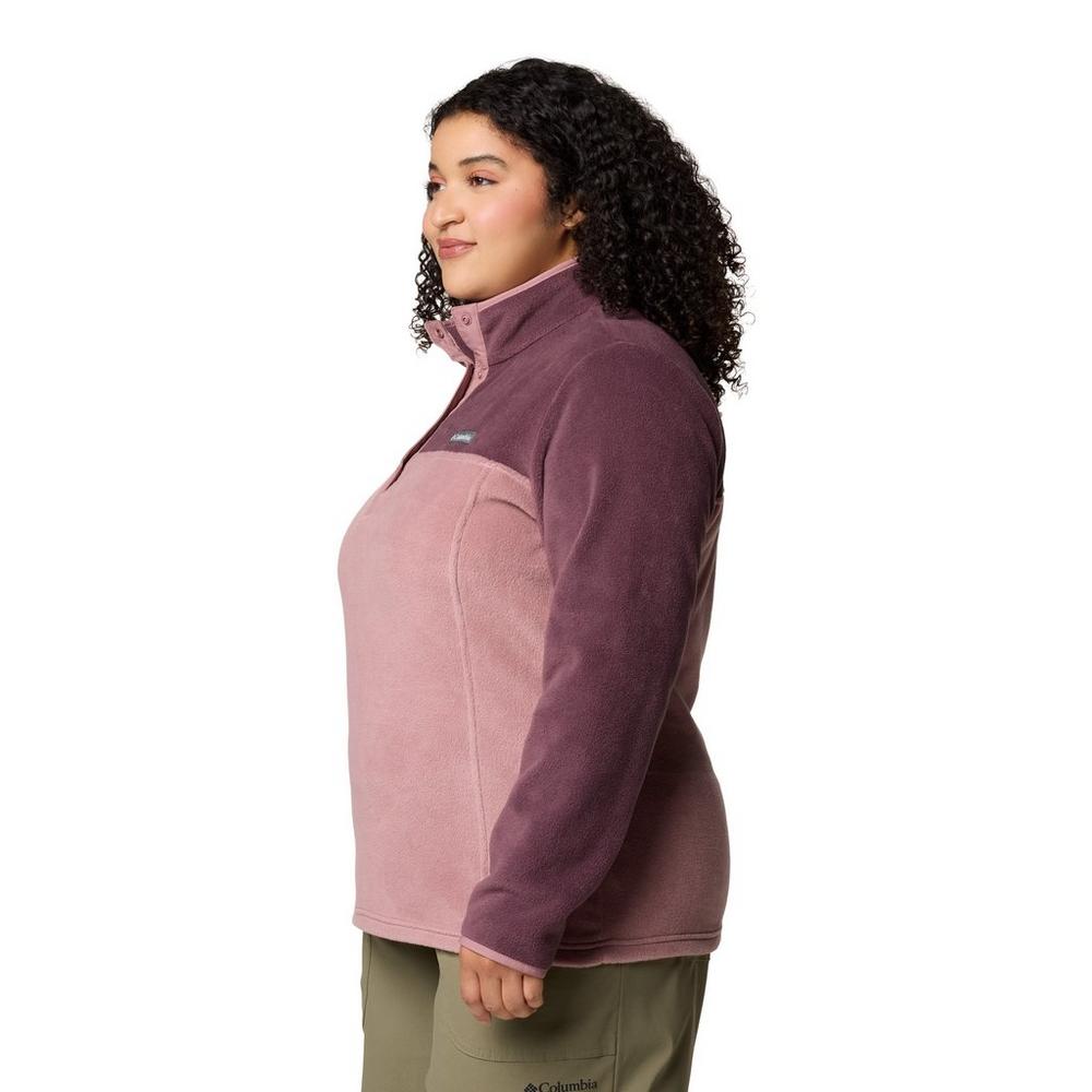Columbia Women's Benton Springs 1/2 Snap Pullover - Purple