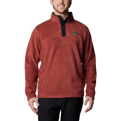Columbia Men's Steens Mountain II 1/2 Snap Fleece - Red