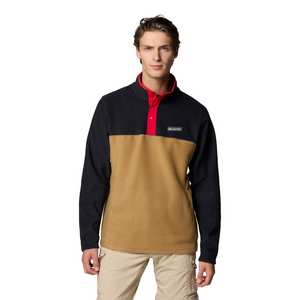 Men's Steens Mountain II 1/2 Snap Fleece - Brown