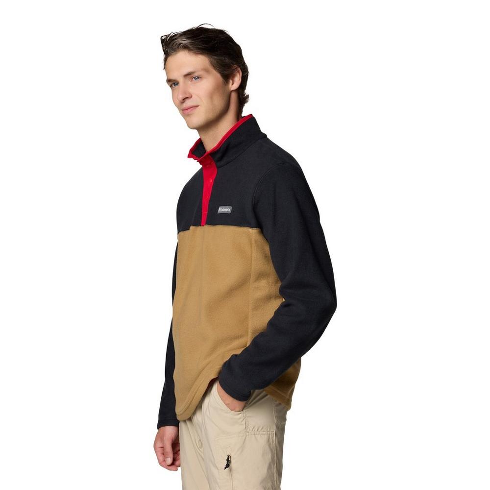 Columbia Men's Steens Mountain II 1/2 Snap Fleece - Brown