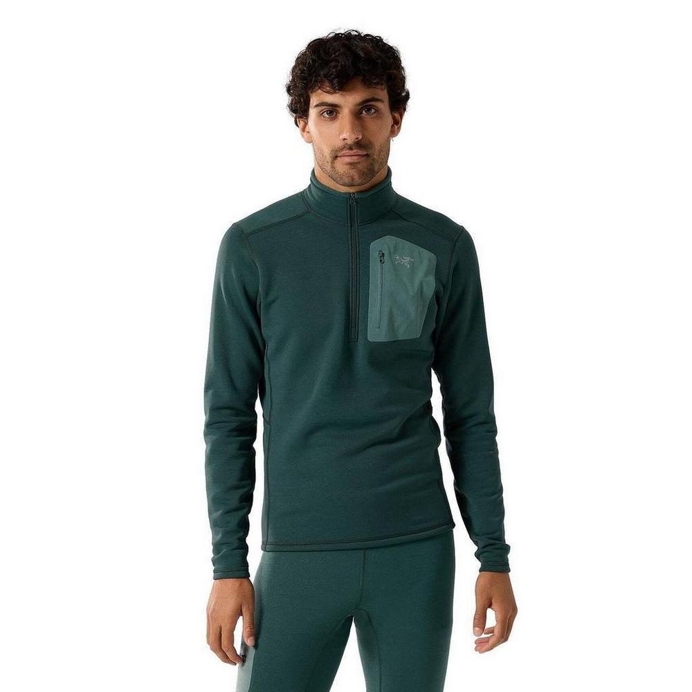 Arc'teryx Men's Rho Heavyweight Zip Neck Base Layer - Pytheas