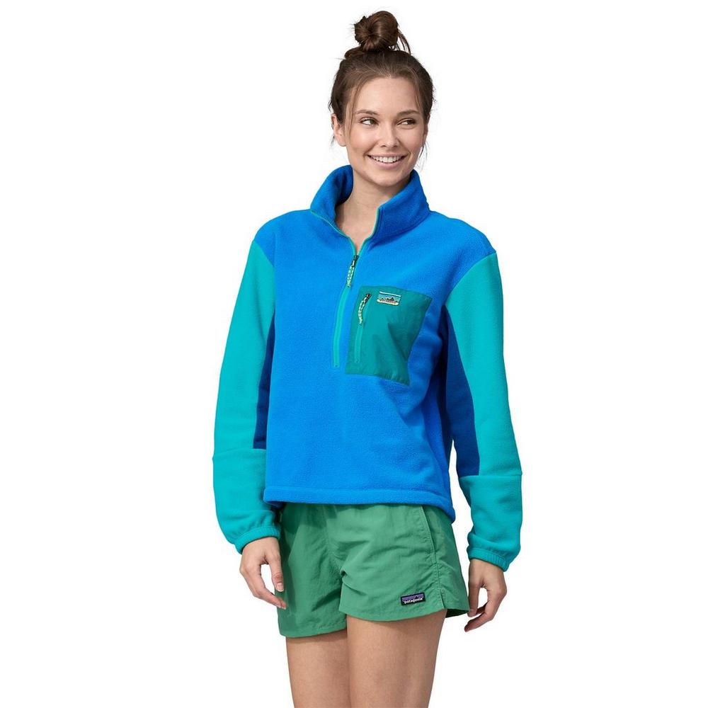 Patagonia Women's Microdini 1/2 Zip Pullover - Vessel Blue