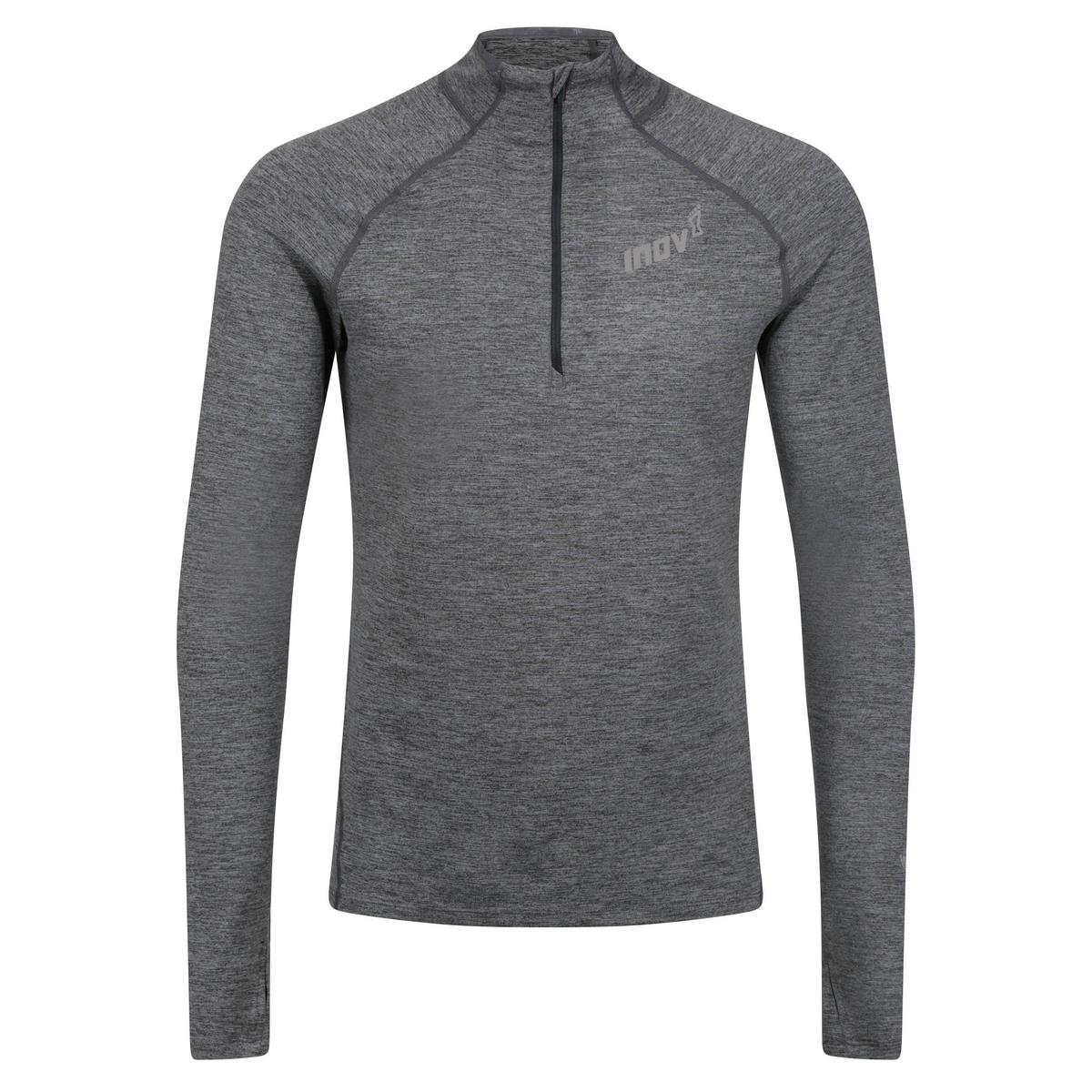 Inov-8 Men's Train Elite Long-Sleeve 1/2 Zip Mid Layer - Grey