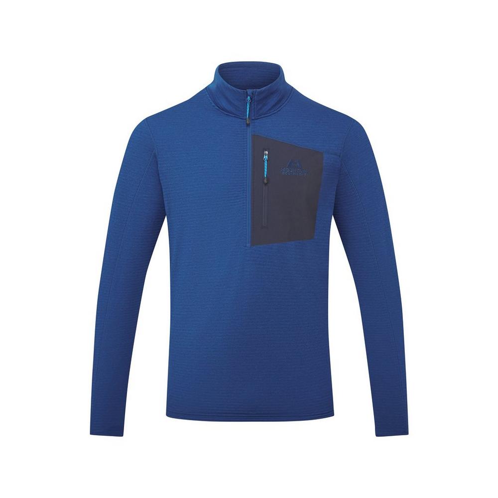Mountain Equipment Men's Lumiko Zip T - Blue