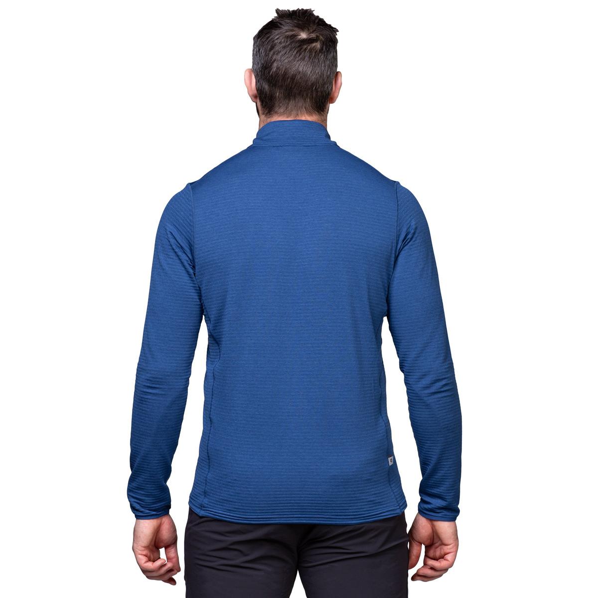 Mountain Equipment Men's Lumiko Zip T - Blue