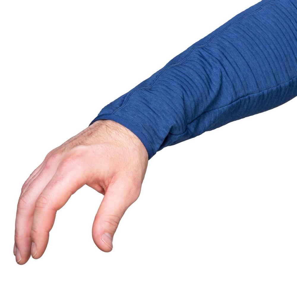 Mountain Equipment Men's Lumiko Zip T - Blue