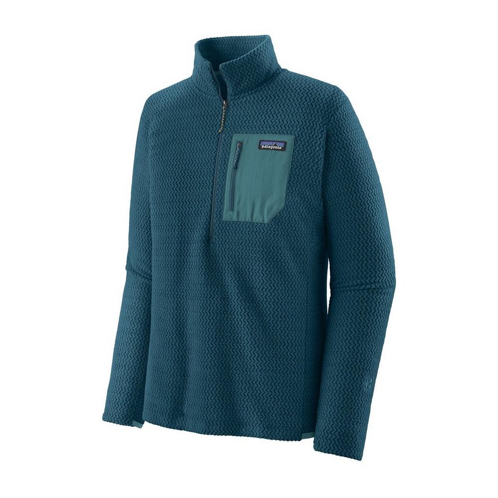Patagonia Men's R1 Air Zip Neck Fleece - Blue